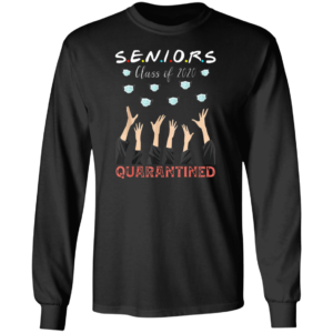 Senior Class Of 2020 Graduation Quarantine T-Shirt - Social Distancing Shirt