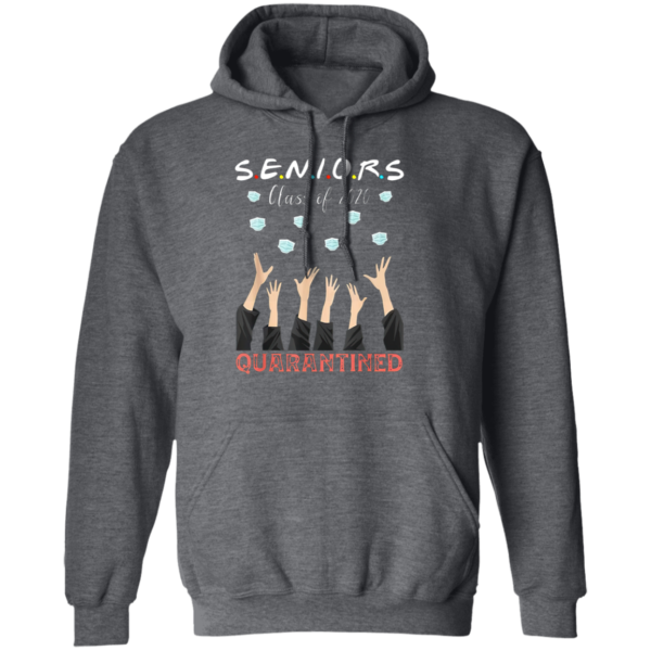 Senior Class Of 2020 Graduation Quarantine T-Shirt – Social Distancing Shirt