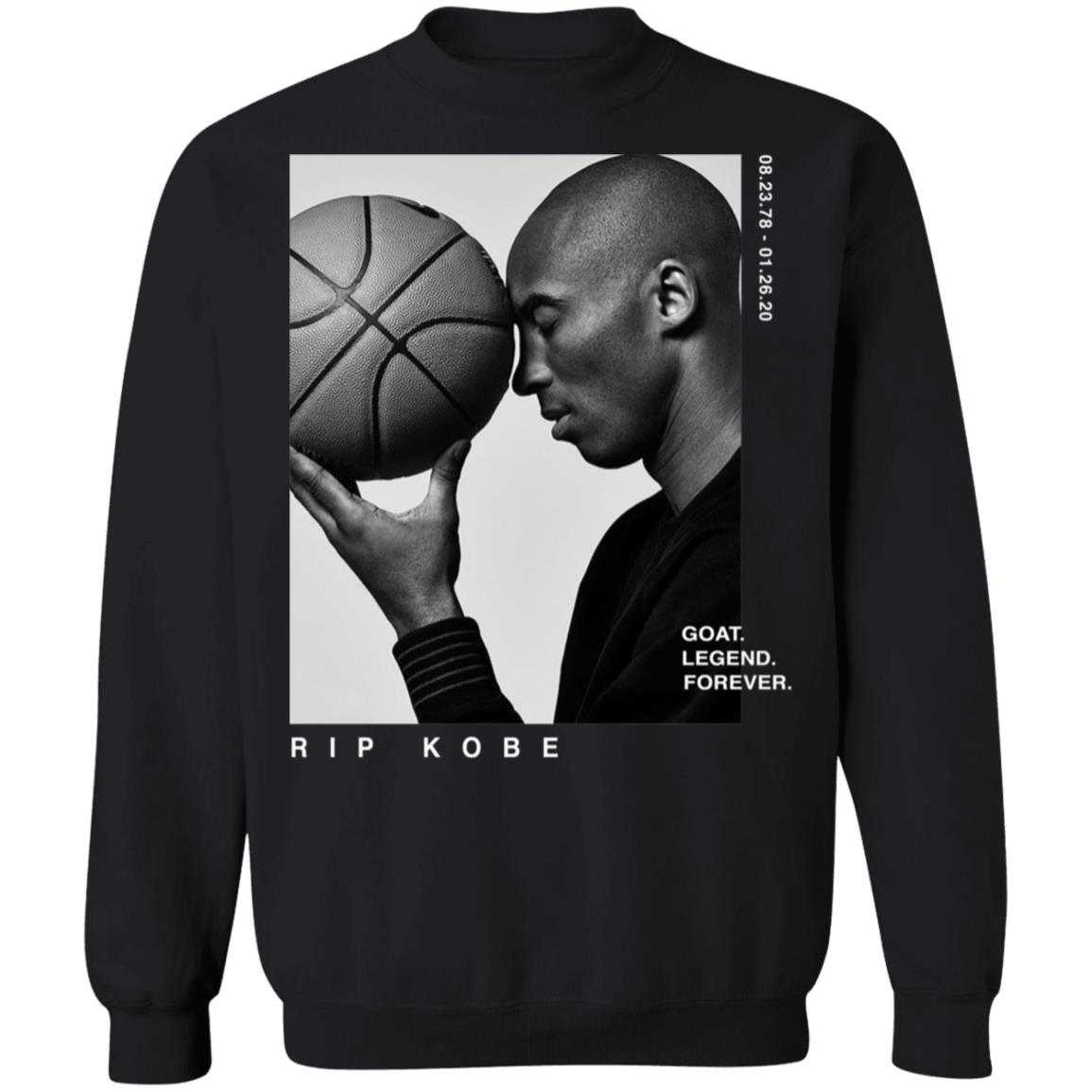 Rip Kobe Bryant T-Shirt 20 Years Of Greatness Thank You Kobe Shirt