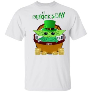 Baby Yoda The Mandalorian Happy St Patrick’s Day Shirt