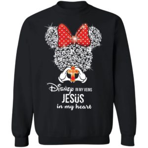 Disney In My Veins Jesus In My Heart Shirt