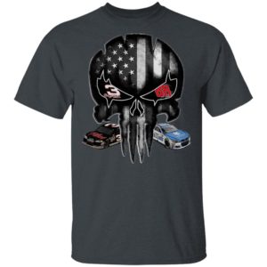 Austin Dillon And Alex Bowman Signature Punisher American Flag Shirt