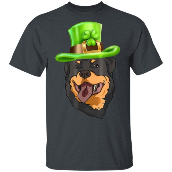 Dog Cool St Patricks Day Rottweiler T-Shirt