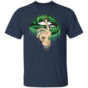 Lips Weed Not Today Bitch Shirt