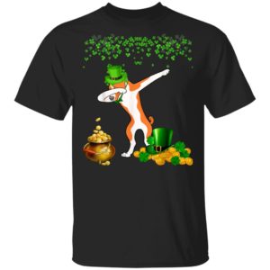 Basenji Dabbing St Patricks Day 2020 T-Shirt