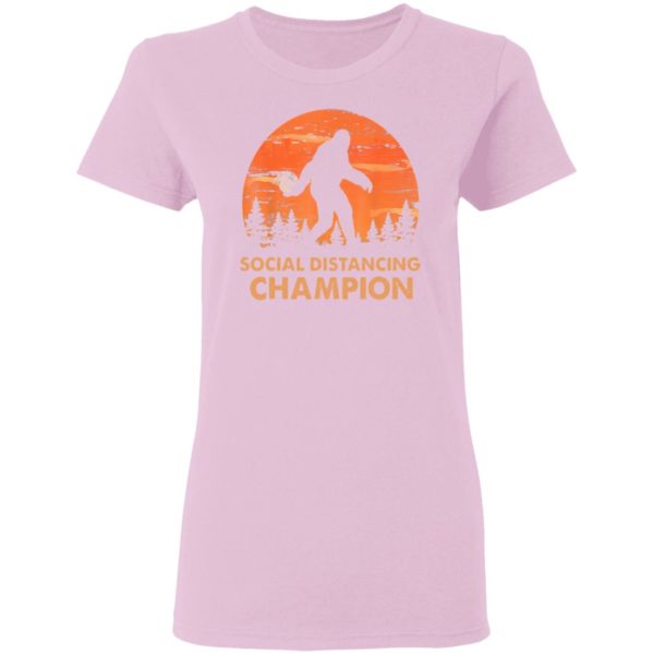 Bigfoot Social Distancing Champion Shirt