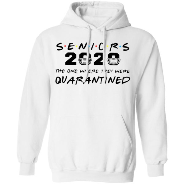 Seniors 2020 The One Where They Were Quarantined Shirt