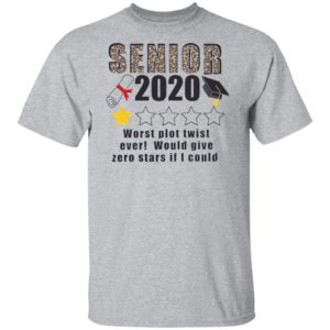 Seniors The One Where They Were Quarantined 2020 Tee Shirt