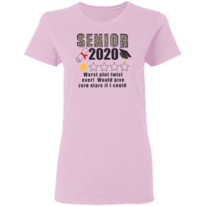 Seniors The One Where They Were Quarantined 2020 Tee Shirt