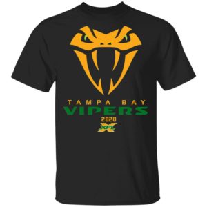 Tampa Bay Vipers 2020 XFL Shirts