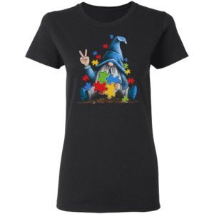 Autism Wareness Shirt - Autism Old Women Hippies Shirt