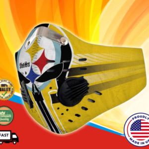 Pittsburgh Steelers Face Mask Filter PM2.5