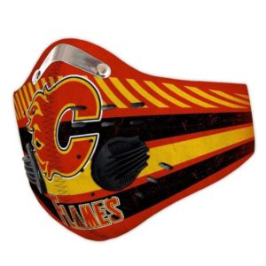 Calgary flames Face Mask Filter PM2.5