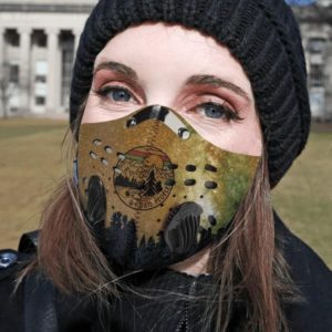 I hate people camping Face Mask Filter PM2.5