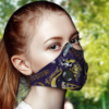 Green Bay Packers Face Mask with Filter Activated Carbon PM 2.5