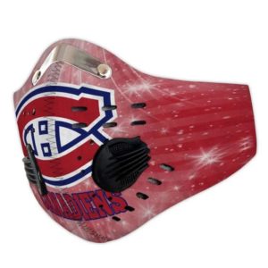 Montreal Canadiens Face Mask Filter PM2.5