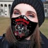 Los angeles dodgers punisher skull Face Mask Filter PM2.5