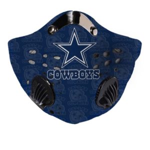 NFL Dallas cowboys Face Mask Filter PM2.5