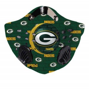 NFL Green bay packers Face Mask Filter PM2.5