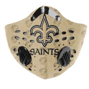 NFL new orleans saints Face Mask Filter PM2.5