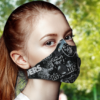 Retro Cat Face Mask with Filter PM 2.5