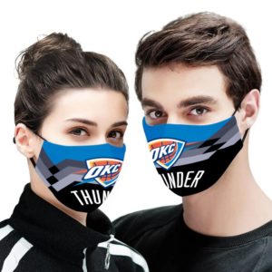 Oklahoma City Thunder NBA Face Mask