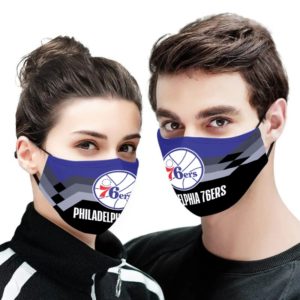 Philadelphia 76ers NBA Face Mask