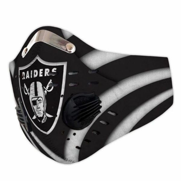 Raiders Face Mask Filter PM2.5