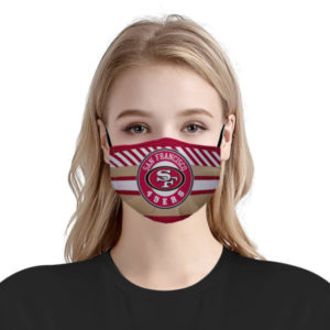 San Francisco 49ers NFL Face Mask