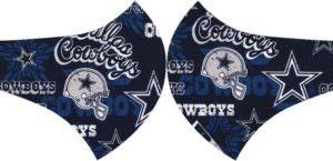 Dallas Cowboys Face Mask with Filter Activated Carbon PM 2.5