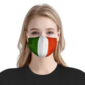 Italy Flag Face Mask – Maschera Viso Bandiera Italiana