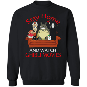 Stay home and watch Ghibli Movies Tee Shirt