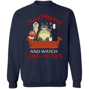 Stay home and watch Ghibli Movies Tee Shirt