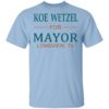 Koe wetzel for mayor longview tx shirt