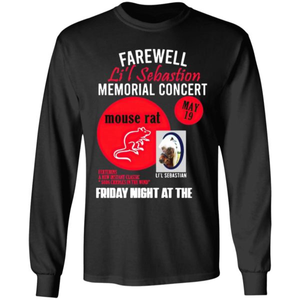 Parks And Recreation Farewell Li’l Sebastian Memorial Concert Shirt