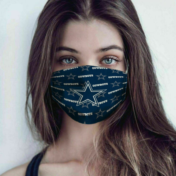 Dallas Cowboys Cloth Face Mask Adult