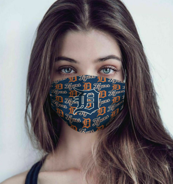 Detroit Tigers Cotton Face Mask