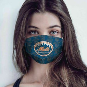 New York Mets Cloth Face Mask Adult