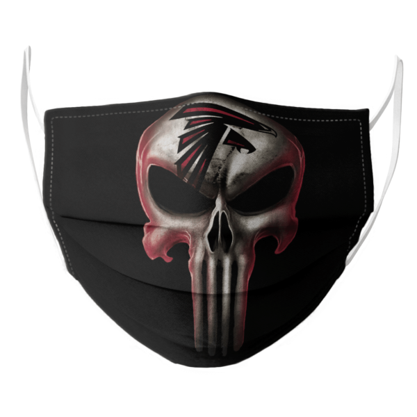 Atlanta Falcons The Punisher Mashup Football Face Mask
