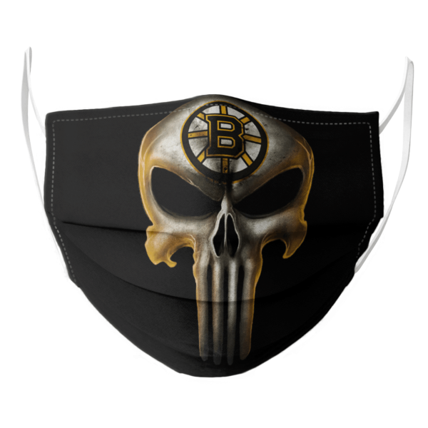 Boston Bruins The Punisher Mashup Ice Hockey Face Mask