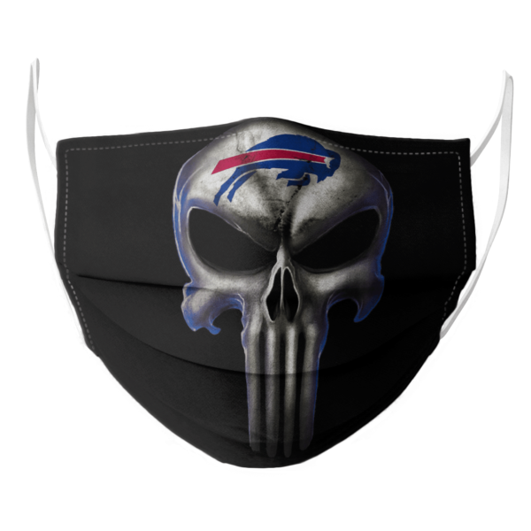 Buffalo Bills The Punisher Mashup Football Face Mask