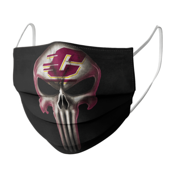 Central Michigan Chippewas The Punisher Mashup NCAA Football Face Mask