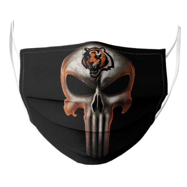 Cincinnati Bengals The Punisher Mashup Football Face Mask