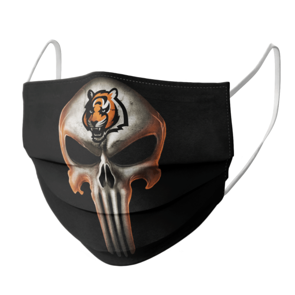 Cincinnati Bengals The Punisher Mashup Football Face Mask