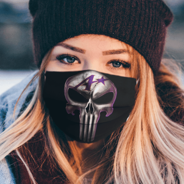 Evansville Purple Aces The Punisher Mashup NCAA Football Face Mask