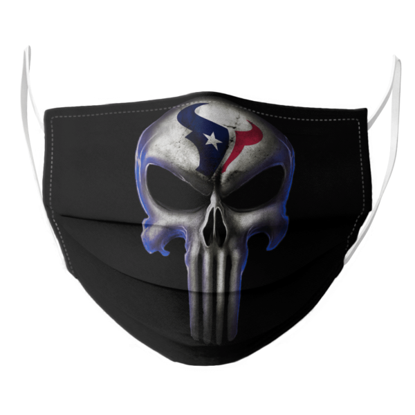 Houston Texans The Punisher Mashup Football Face Mask