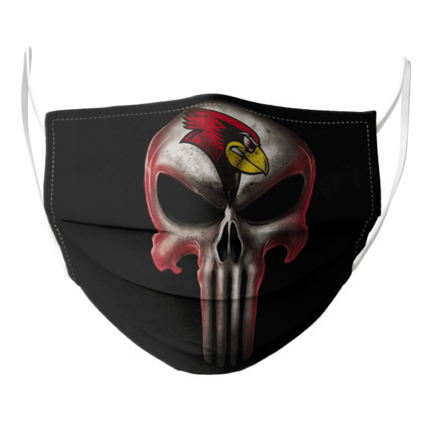 Illinois State Redbirds The Punisher Mashup NCAA Football Face Mask