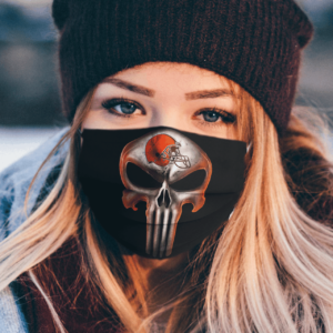 Cleveland Browns The Punisher Mashup Football Face Mask