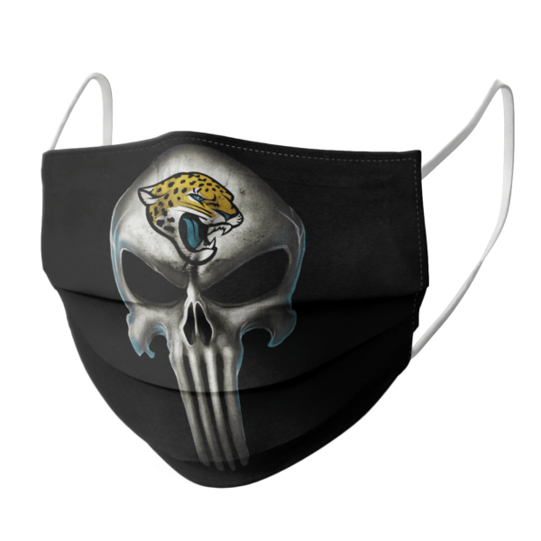 Jacksonville Jaguars The Punisher Mashup Football Face Mask