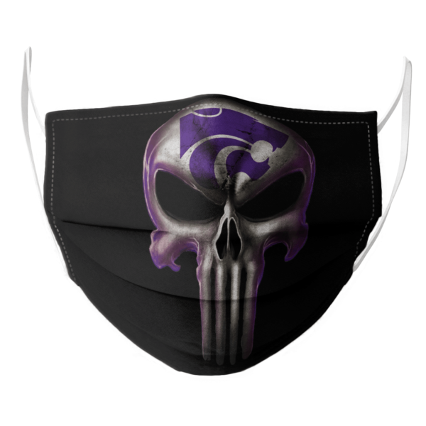 Kansas State Wildcats The Punisher Mashup NCAA Football Face Mask
